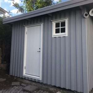 Bygga friggebod i Högsbo