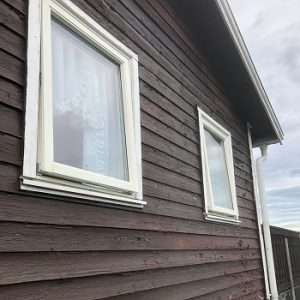 Byte av panel i Onsala